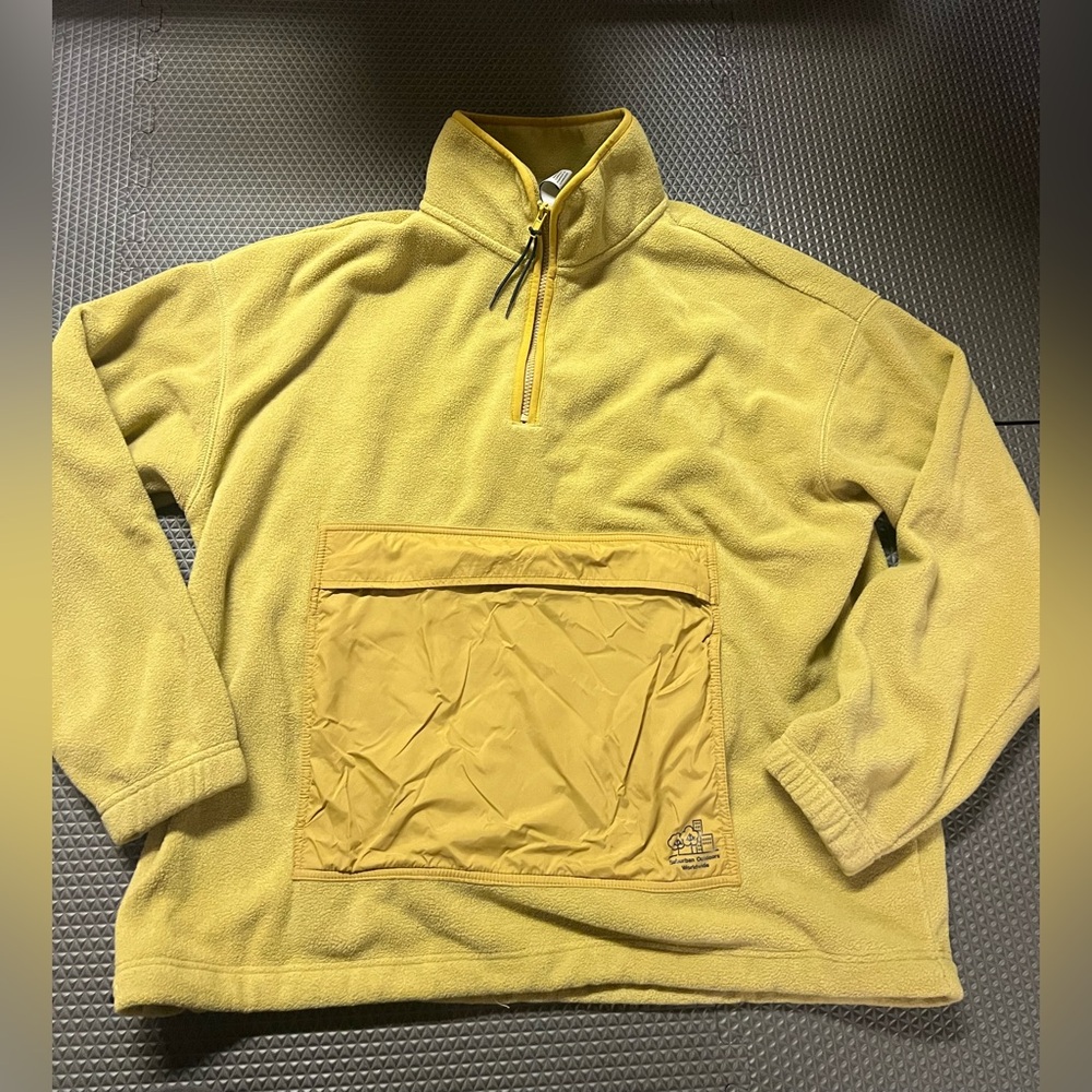 H&M Oversized Fit Jacket in Yellow